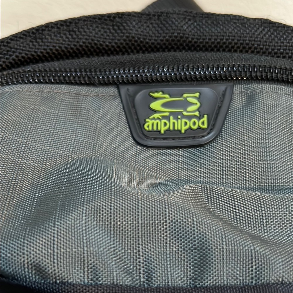 Amphipod Black and Gray Men's Waist Bag - Picture 2 of 16